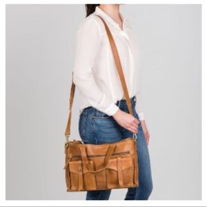 Magnolia Raven + Lily Leather Bag; Joanna’s Favorite Satchel